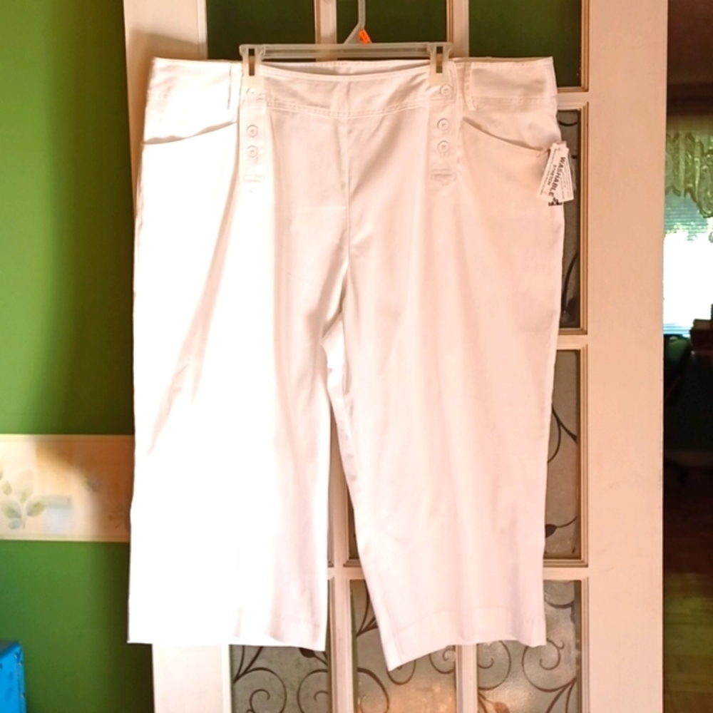 New direction capries white women size 24w